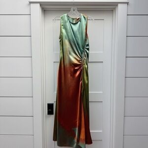 Ulla Johnson Ruched Multicolor Dress